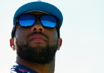 Bubba Wallace celebrates ‘unforgettable’ third-place run at Indianapolis